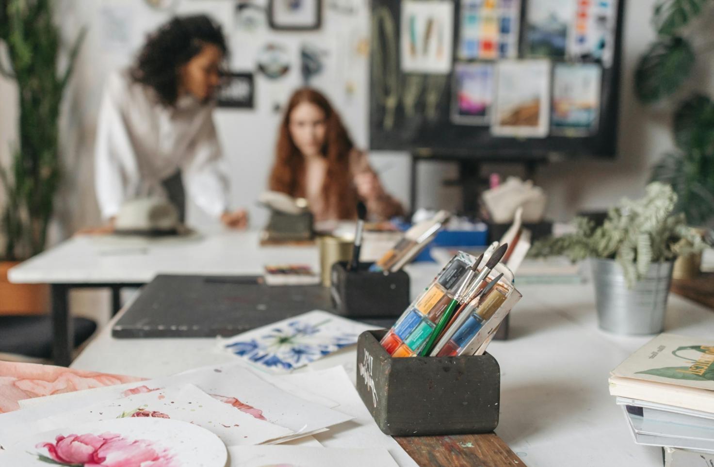 Процесс создания фэнтези-иллюстрации в студии